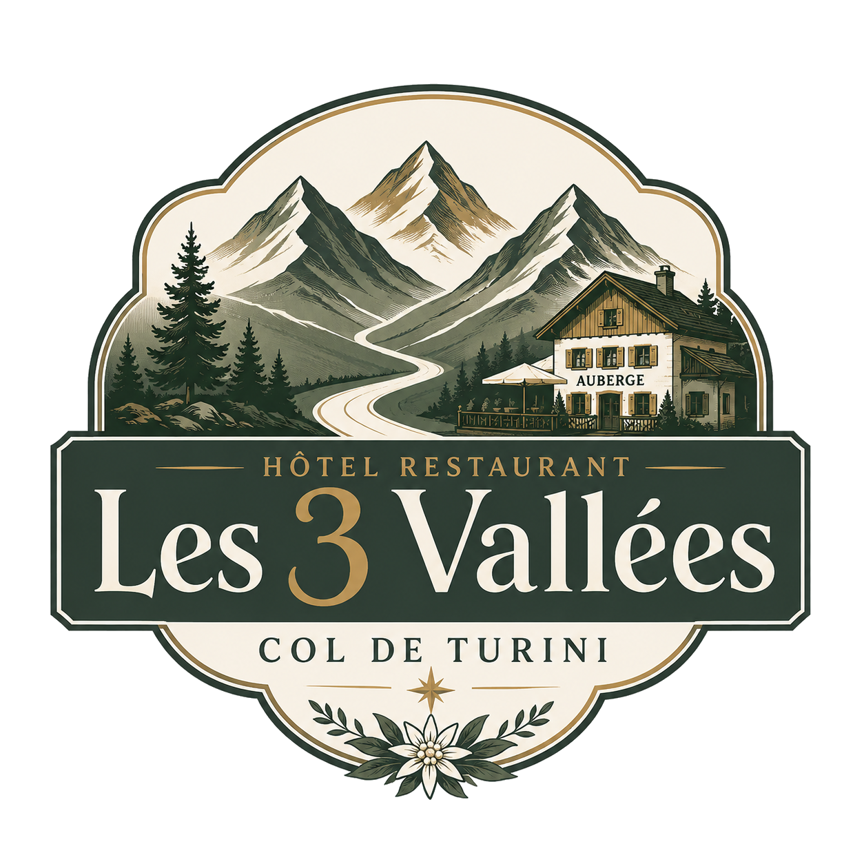 Les 3 vallées Hôtel Restaurant Turini